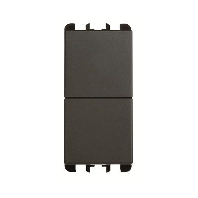 Buton - nea dublu 1P NO 10A antracit