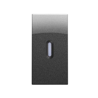 Capac - nea iluminat 1 mod culoare Otel inchis