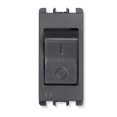 Comutator magnetotermic automat - nea 1P+N 6A Antracit
