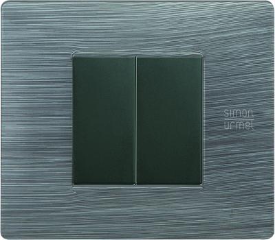Rama decorativa nea - Flexa 2 mod tehnopolimer  Aluminiu sablat