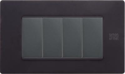 Rama decorativa nea - Flexa 4 mod tehnopolimer Negru Pastel