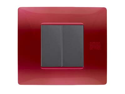Rama decorativa Rama decorativa nea - Flexa 2 mod tecnopolimero (plastic) Rosu