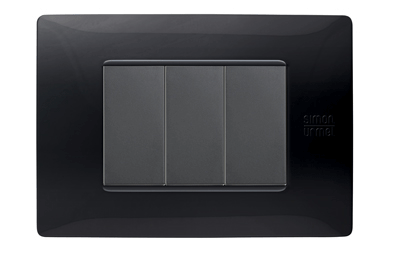 Rama decorativa Rama decorativa nea - Flexa 3 mod tecnopolimero (plastic) Negru Absolut