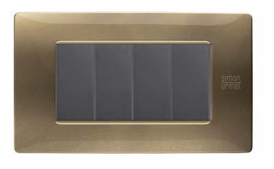 Rama decorativa Rama decorativa nea - Flexa 4 mod tecnopolimero (plastic) Bronz