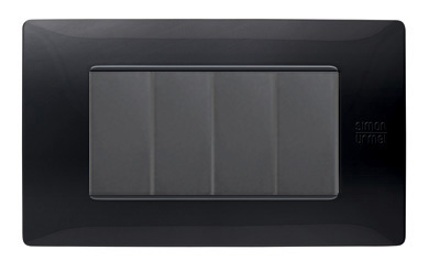 Rama decorativa Rama decorativa nea - Flexa 4 mod tecnopolimero (plastic) Negru Absolut