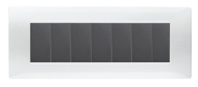 Rama decorativa Rama decorativa nea - Flexa 7 mod tecnopolimero (plastic) Alb Glaciar