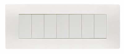 Rama decorativa Rama decorativa nea - Flexa 7 mod tecnopolimero (plastic) Alb Nea