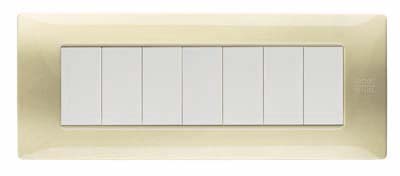 Rama decorativa Rama decorativa nea - Flexa 7 mod tecnopolimero (plastic) Auriu Satinat