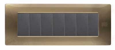 Rama decorativa Rama decorativa nea - Flexa 7 mod tecnopolimero (plastic) Bronz