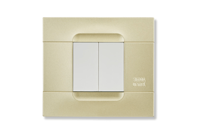 Rama decorativa nea - Kadra monocrom 2 mod tecnopolimero (plastic) Auriu