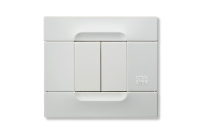 Rama decorativa nea - Kadra monocrom 2 mod tecnopolimero (plastic) seria Alb Alb Helsinki