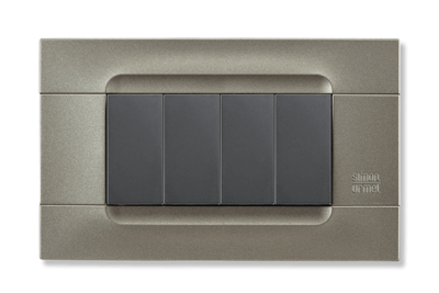 Rama decorativa nea - Kadra monocrom 4 mod tecnopolimero (plastic) Titan