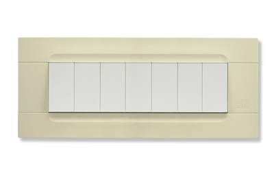 Rama decorativa nea - Kadra monocrom 7 mod tecnopolimero (plastic) Ivoar