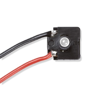 Led Alb - nea  cu cabluri 12-24V