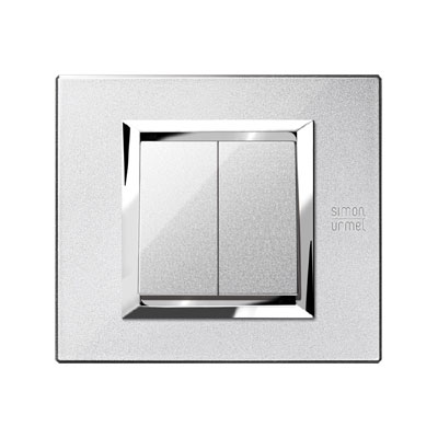 Rama decorativa nea - expi 2M Metal Argintiu Mercur