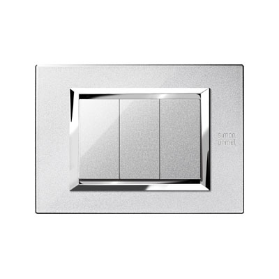 Rama decorativa nea - expi 3M Metal Argintiu Mercur