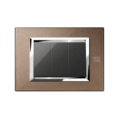 Rama decorativa nea - expi 3M Metal Bronz Lucios