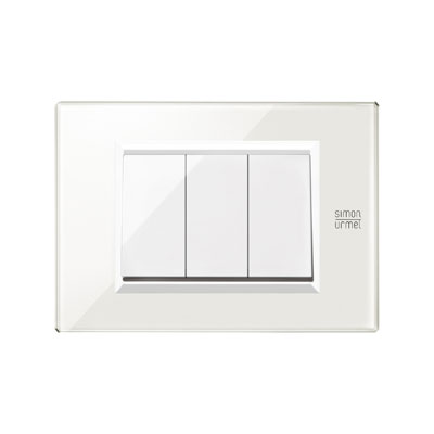 Rama decorativa nea - expi 3M Sticla Alb Zapada