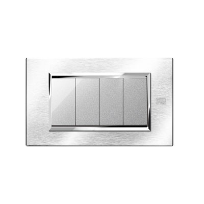 Rama decorativa nea - expi 4M Aluminiu Crom Antichizat