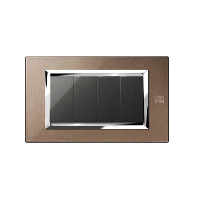 Rama decorativa nea - expi 4M Metal Bronz Lucios