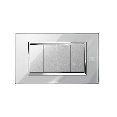 Rama decorativa nea - expi 4M Sticla Gri Opal