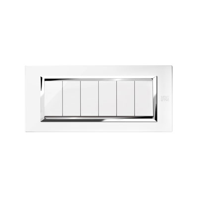 Rama decorativa nea - expi 6M MetalAlb pentrula