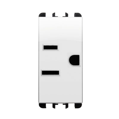 Priza 2P - nea 15A 127V USA - Arabia Saudita Alb