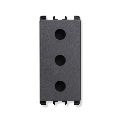 Priza 2P+T - nea 16A 250V Antracit