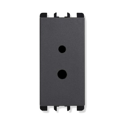Priza circuit auxiliar - nea 2P 6A 24V antracit