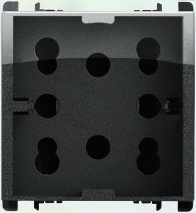 Priza multistandard - nea 1 Priza schuko 2 derivatie culoare Otel inchis