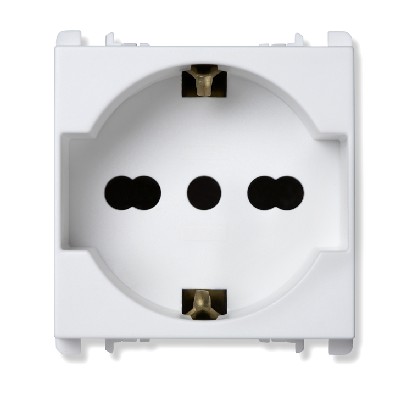 Priza universala - nea 10/16A Alb SU10310/2.B
