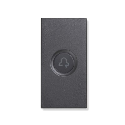 Tasta acoperire - nea simbol "clopotel" 1 mod. Antracit