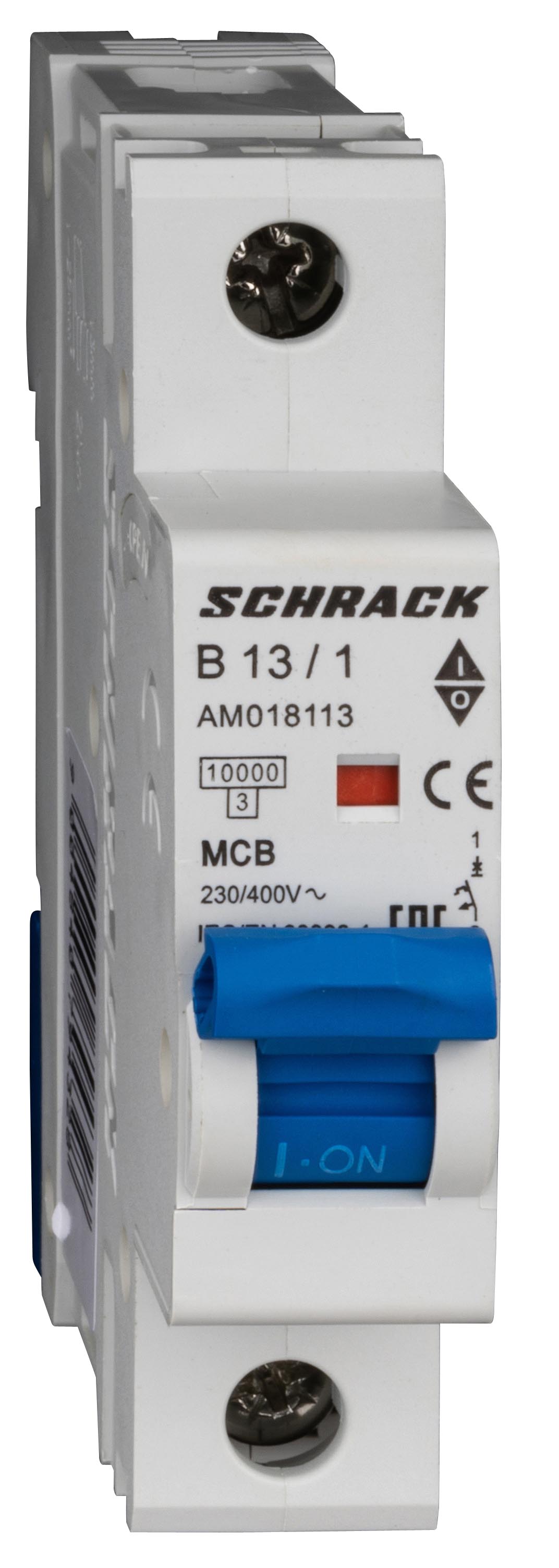 Intrerupator, Automat, AMPARO, Monopolar, 1P, Schrack, Curba, B, 13A, 10kA, Schrack, AM018113--