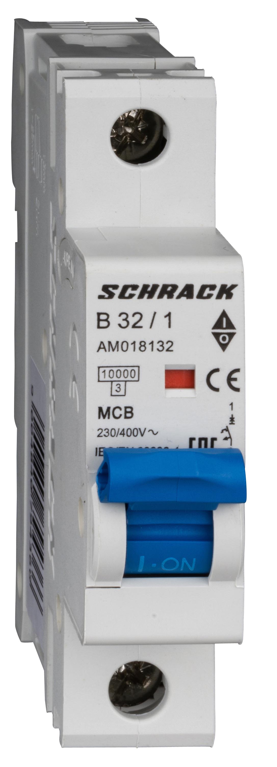 Intrerupator, automat, amparo, monopolar, 1p, schrack, curba, b, 32a, 10ka, schrack, am018132--
