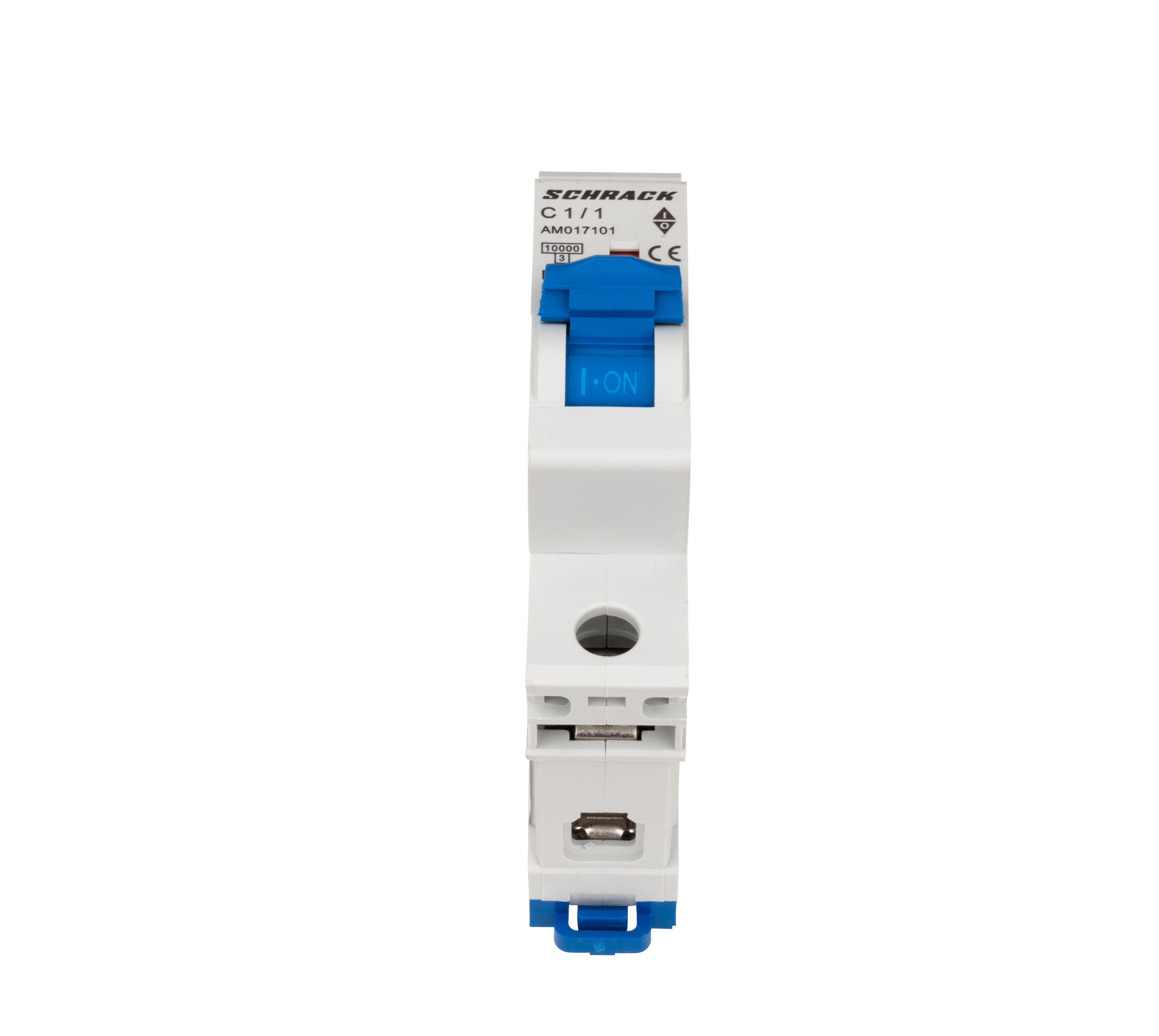 Intrerupator, automat, amparo, monopolar, 1p, schrack, curba, c, 1a, 10ka, schrack, am017101--