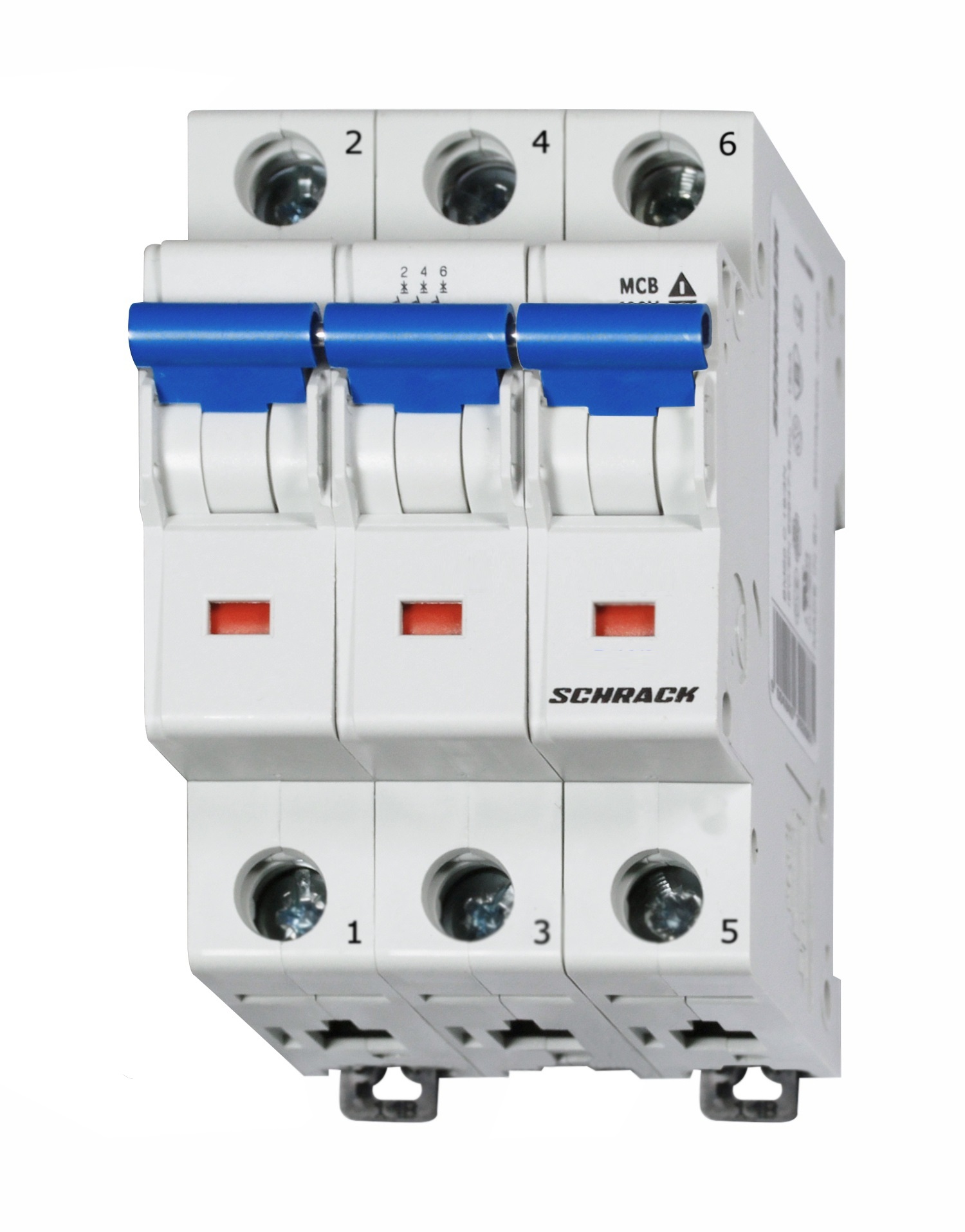 Intrerupator, automat, tripolar, 3p, schrack, curba, c, 0.5a, 6ka, schrack, bm6173005-