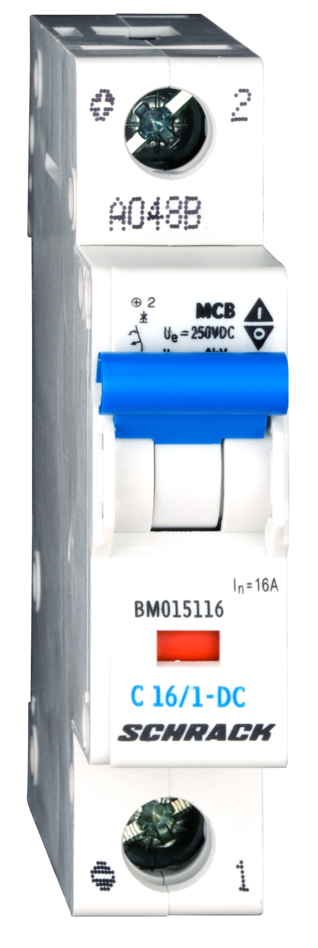 Intrerupator Automat Monopolar 1P Schrack Curba C 16A Curent continuu Schrack BM015116--