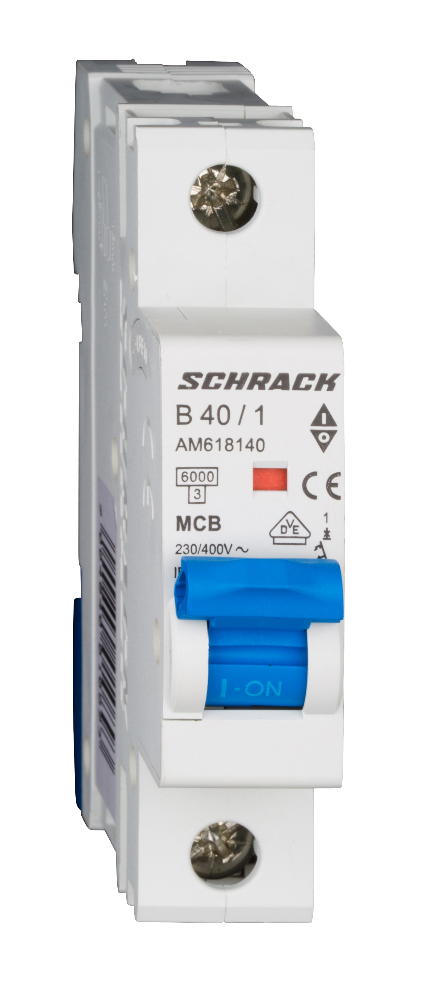 Intrerupator Automat MCB AMPARO Monopolar 1P Curba B 40A 6kA Schrack AM618140--