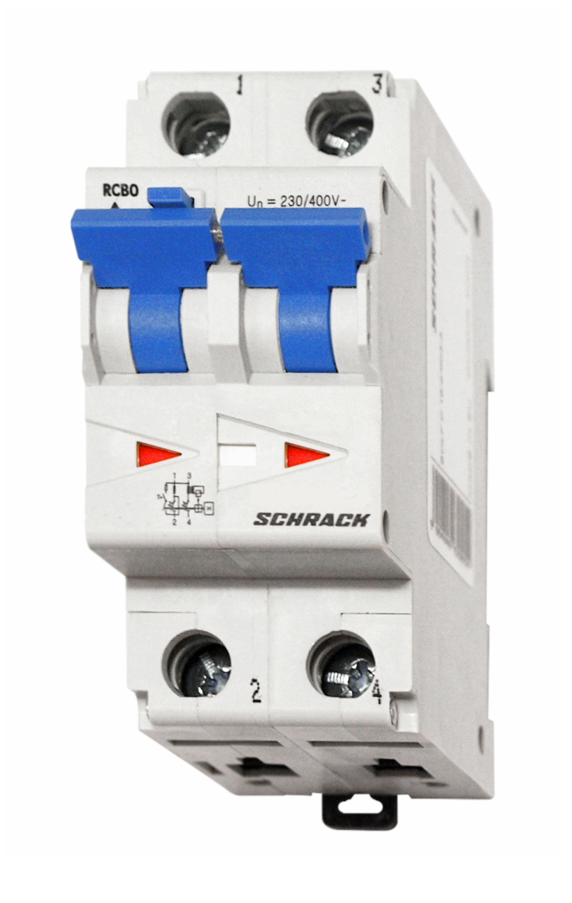Intrerupator, automat, diferential, schrack, tip a, bipolar, 2p, curba b, 16a, 30ma, 10ka