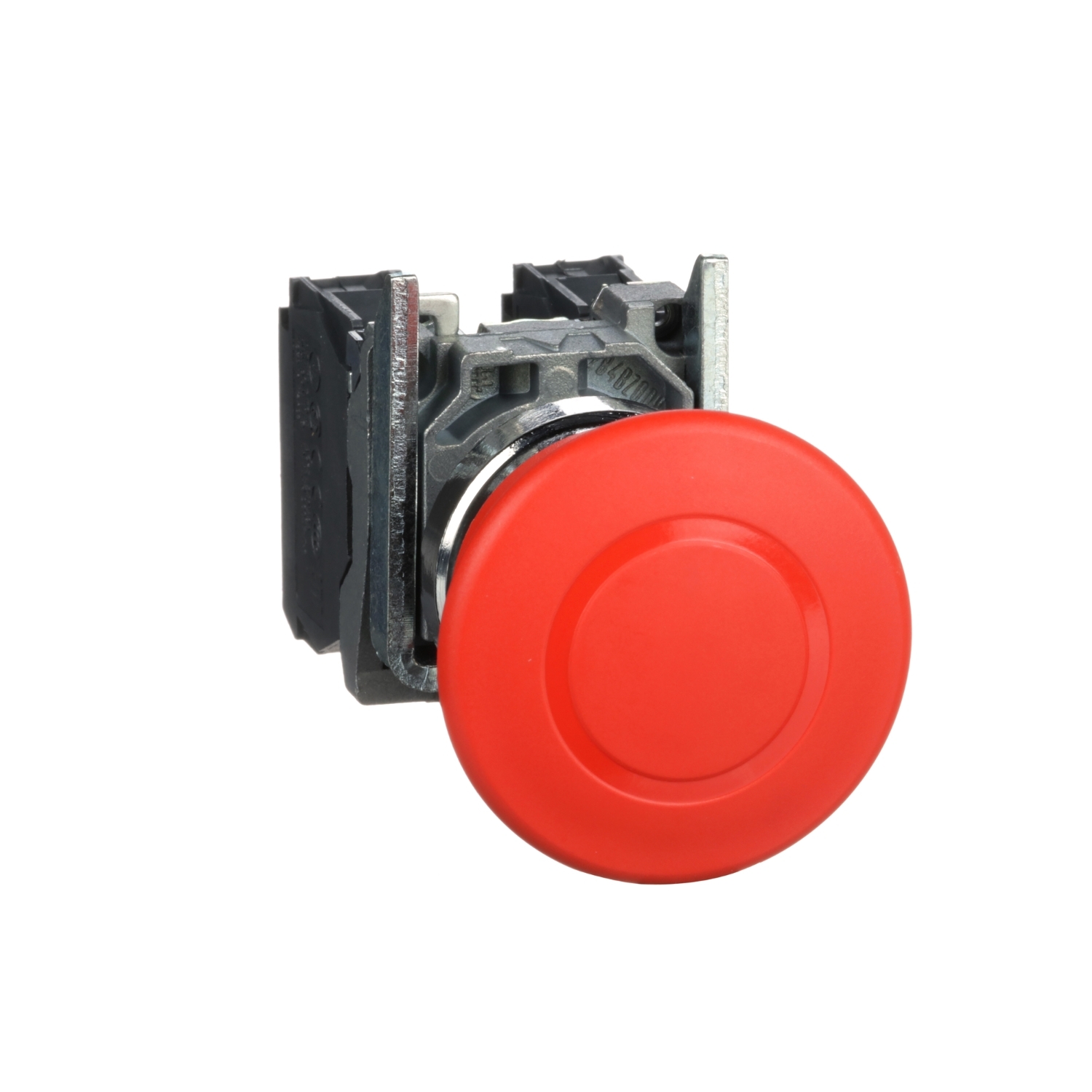 Oprire de urgenta rosie Ø40, oprire Ø22 buton cu tragere siguranta 1NC+1NO, Schneider, XB4BT845