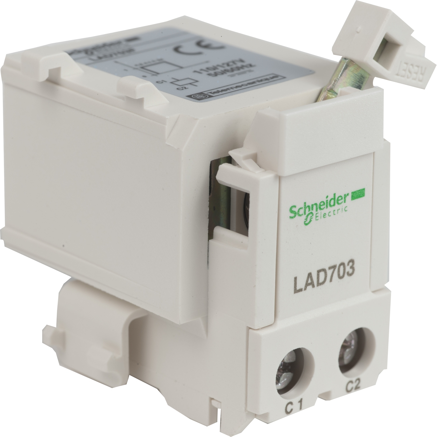 Oprire Sau Resetare Electrica Automata Lad-7 - Tesys D - 220 - 230 V C.C./A.C. Schneider LAD703M