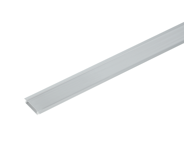 Profil Din Aluminiu, Cu Capac PVC, ELM6220/2BM-1000 1M, Elmark, 99ACC26