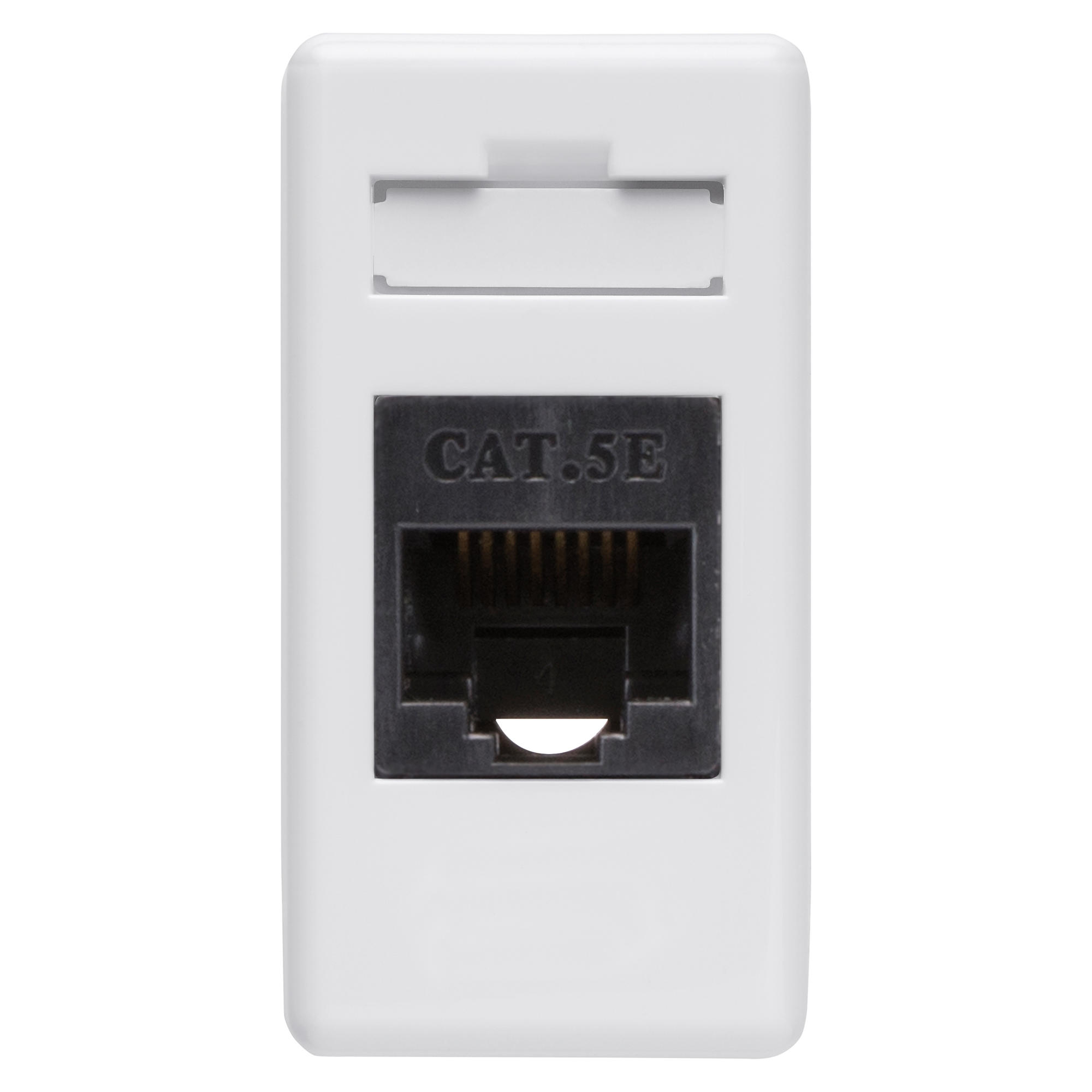 Priza date Gewiss System Rj45 Cat.5E Utp Alb GW20271