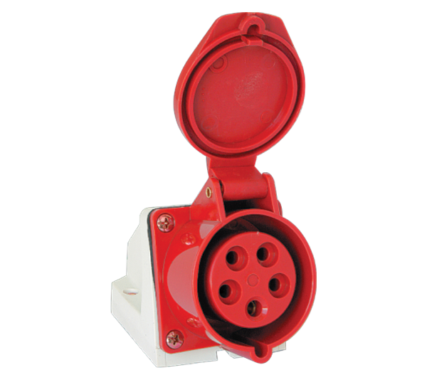 Priza fixa HT-115 16A IP44 3P+N+E 400V, Elmark, 37115