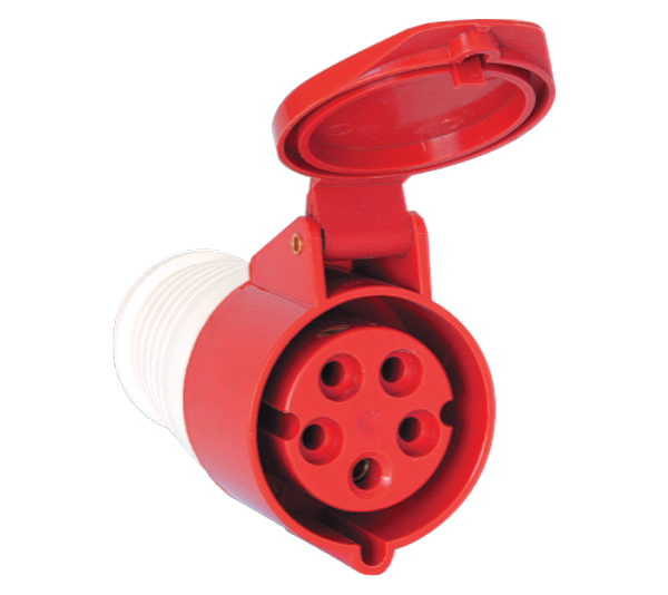 Priza mobila HT-235 63A IP44 3P+N+E 400V, Elmark, 37235 