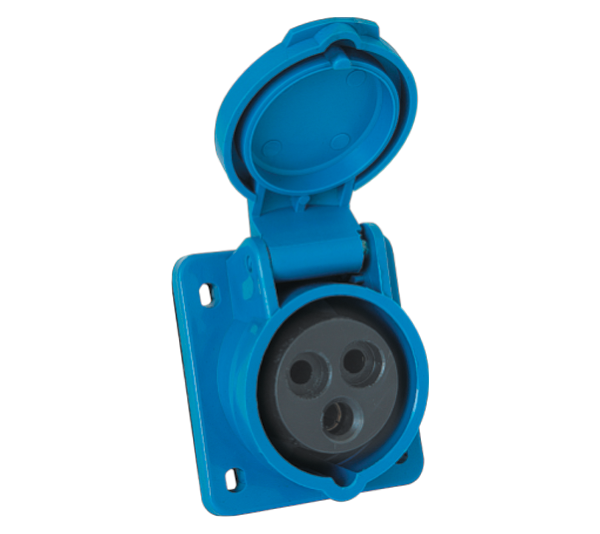 Priza Montaj ingropat HT-413 16A IP44 1P+N+E 230V, Elmark, 37413