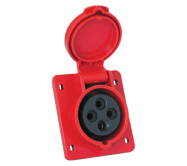 Priza Montaj ingropat HT-414 16A IP44 3P+E 400V Elmark 37414