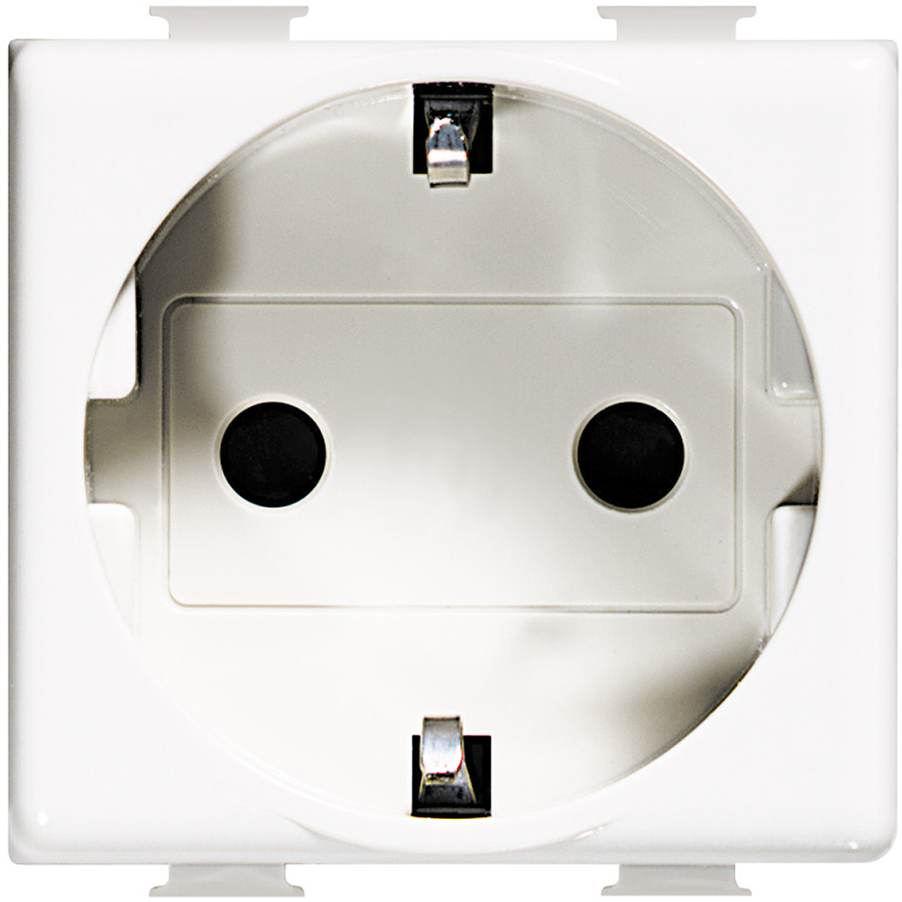 Priza Schuko Bticino Matix 2P+T 16A 2M Alba AM5440/2