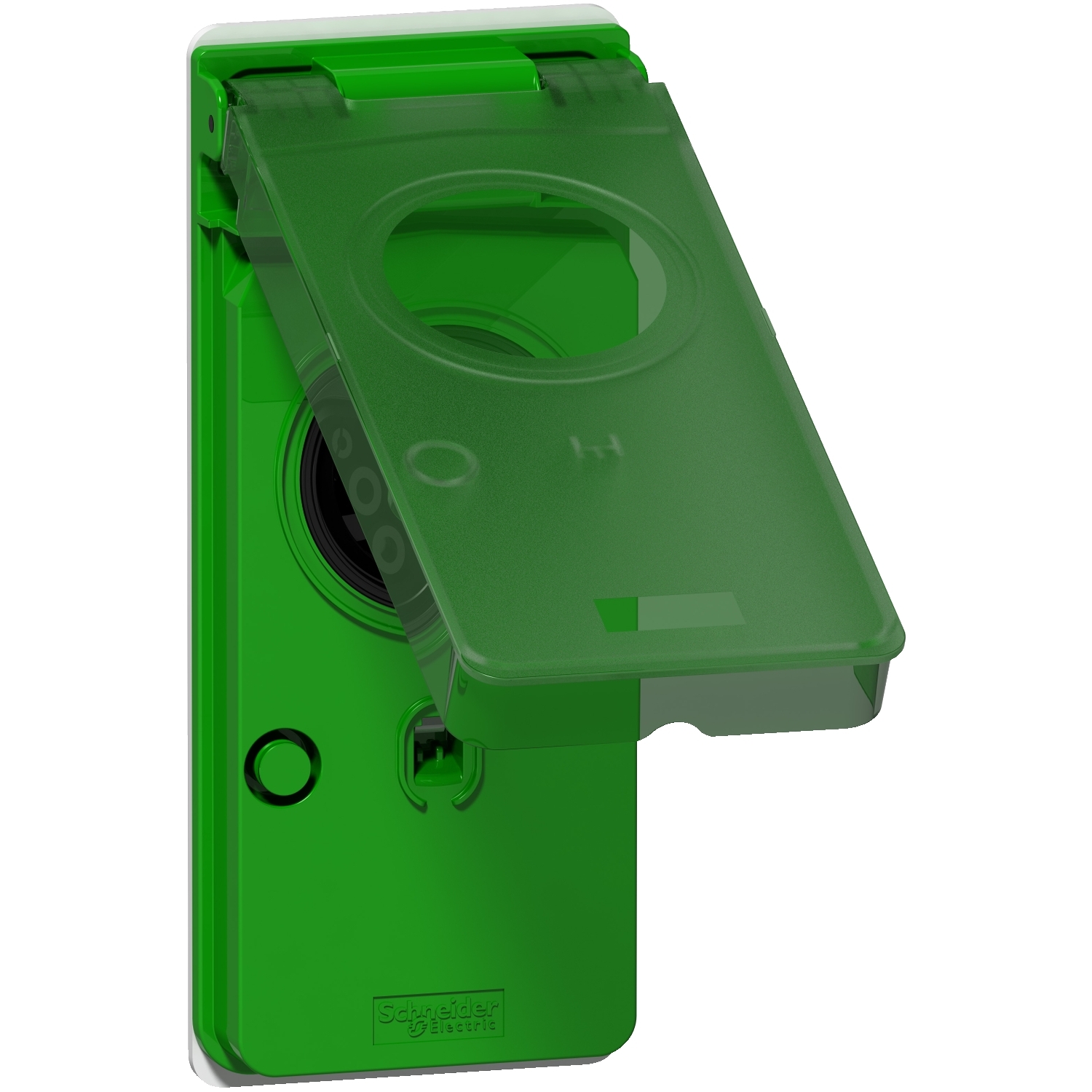 Priza, T2, EVLINK PKG, verde, Schneider, EVP1PSS2