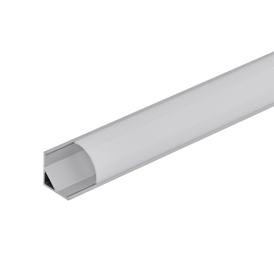PROFIL ALUMINIU PENTRU BENZI LED, de colt, 2M